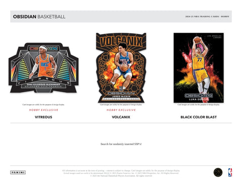 2024-25 Panini Obsidian Basketball Hobby Box