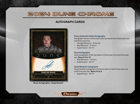 2024 Topps Dune Chrome Value Box