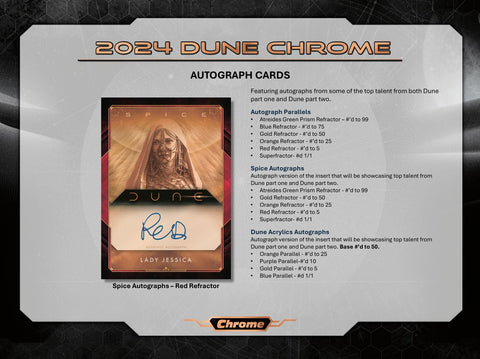 2024 Topps Dune Chrome Value Box