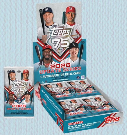 PRE-ORDER: 2026 Topps Update Baseball Hobby Box