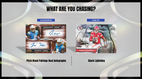 PRE-ORDER: 2025 Topps Chrome Black Football Hobby Box