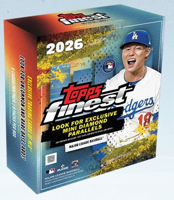 PRE-ORDER: 2026 Topps Finest Baseball Mega Box