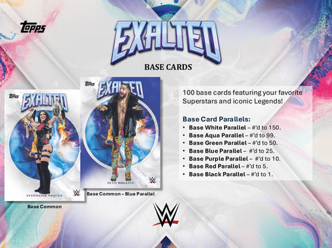 2025 Topps WWE Exalted Hobby Box