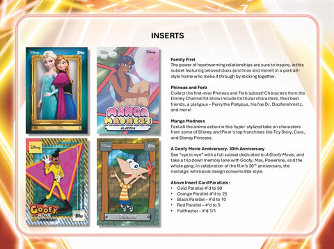 PRE-ORDER: 2025 Topps Disney Neon Value Box