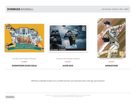 2026 Panini Donruss Baseball Hobby Box