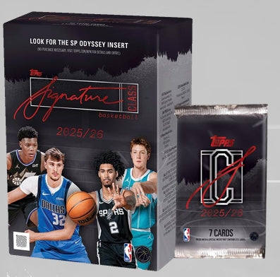 2025-26 Topps Signature Class Basketball Value Box