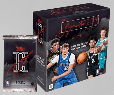2025-26 Topps Signature Class Basketball Mega Box