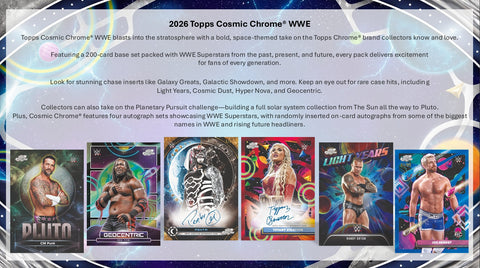 2026 Topps Cosmic Chrome WWE Hobby Box