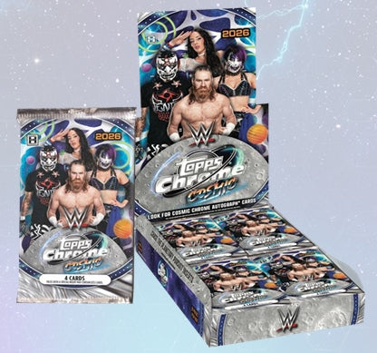 2026 Topps Cosmic Chrome WWE Hobby Box