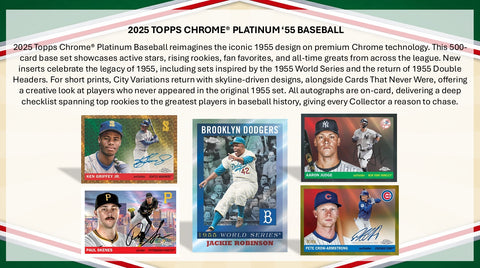 2025 Topps Chrome Platinum Baseball Value Box