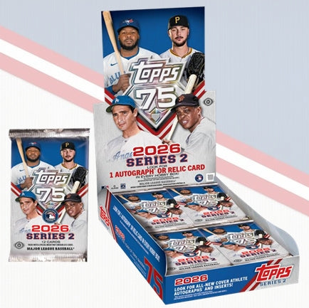 PRE-ORDER: 2026 Topps Series 2 Baseball Hobby Box