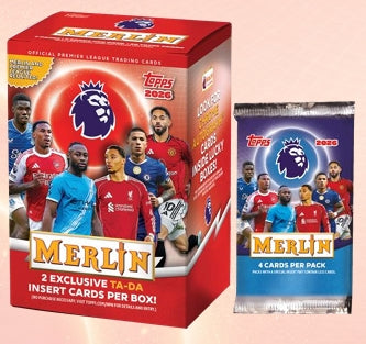 PRE-ORDER: 2026 Topps Merlin Premier League Soccer Value Box