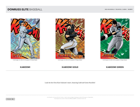 PRE-ORDER: 2026 Panini Donruss Elite Baseball Hobby Box