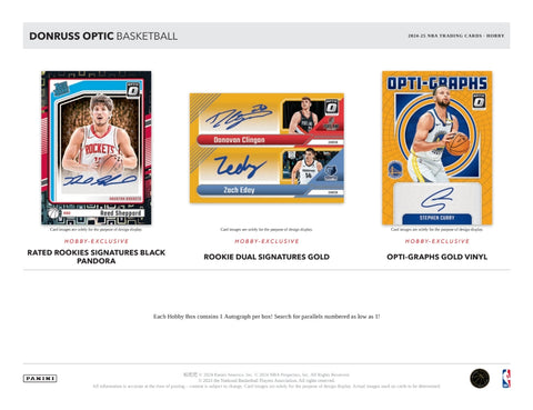 2024-25 Panini Donruss Optic Basketball Hobby Box