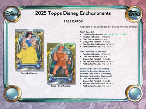 2025 Topps Disney Wonder Value Box