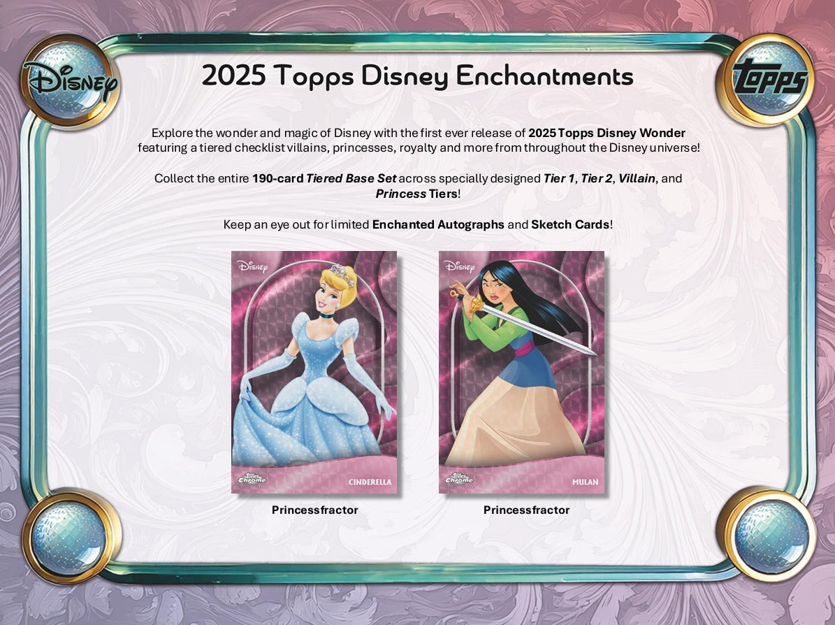 2025 Topps Disney Wonder Value Box – HOFBC