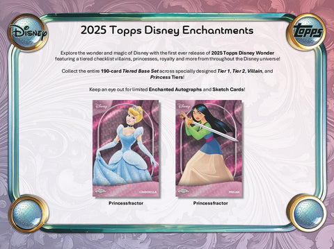 2025 Topps Disney Wonder Mega Box