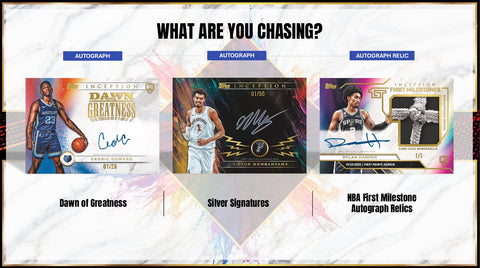 PRE-ORDER: 2025-26 Topps Inception Basketball Hobby Box
