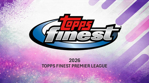 PRE-ORDER: 2026 Topps Finest Premier League Soccer Hobby Box
