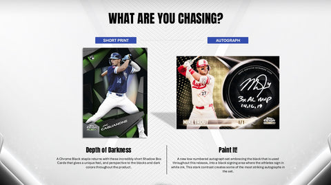 PRE-ORDER: 2026 Topps Chrome Black Baseball Hobby Box