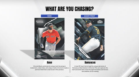 PRE-ORDER: 2026 Topps Chrome Black Baseball Hobby Box