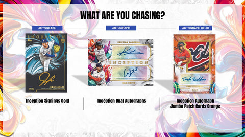 PRE-ORDER: 2025 Topps Inception Baseball Hobby Box