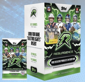 PRE-ORDER: 2025 Topps Resurgence Football Value Box