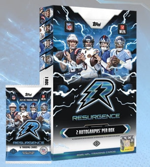 PRE-ORDER: 2025 Topps Resurgence Football Hobby Box