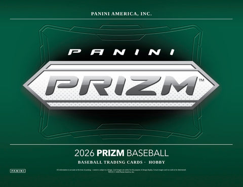 PRE-ORDER: 2026 Panini Prizm Baseball Hobby Box