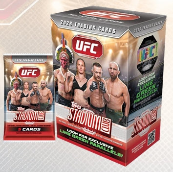 PRE-ORDER: 2026 Topps Stadium Club UFC Value Box