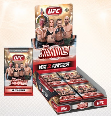 PRE-ORDER: 2026 Topps Stadium Club UFC Hobby Box