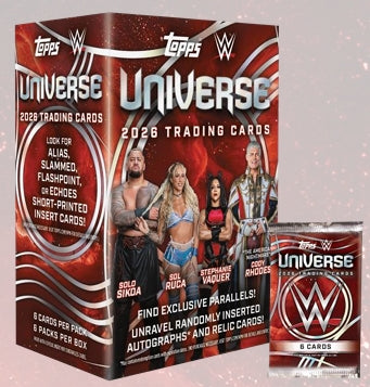 PRE-ORDER: 2026 Topps Universe WWE Value Box