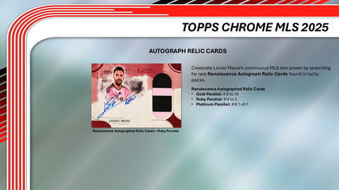 2025 Topps MLS Chrome Soccer Value Box
