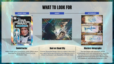 2026 Topps Star Wars Chrome Galaxy Hobby Box