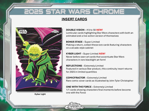 2025 Topps Star Wars Chrome Hobby Box