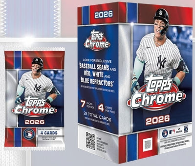 PRE-ORDER: 2026 Topps Chrome Baseball Value Box