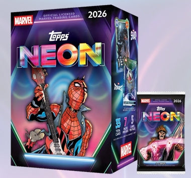 PRE-ORDER: 2026 Topps Marvel Neon Value Box
