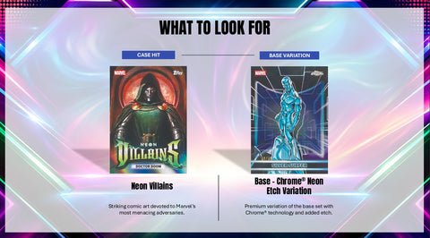 PRE-ORDER: 2026 Topps Marvel Neon Value Box