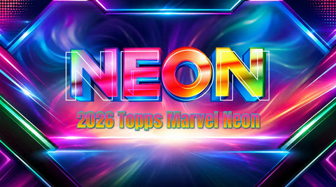 PRE-ORDER: 2026 Topps Marvel Neon Value Box