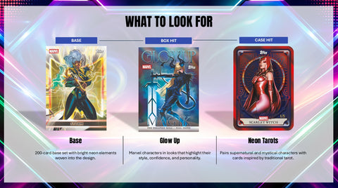 PRE-ORDER: 2026 Topps Marvel Neon Value Box