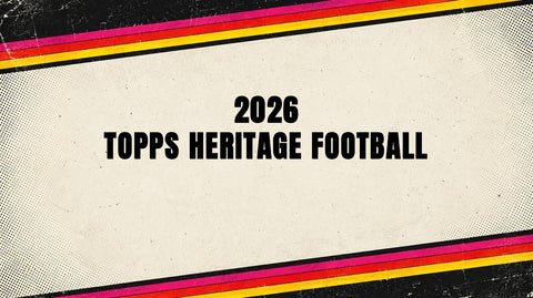 PRE-ORDER: 2026 Topps Heritage Football Value Box