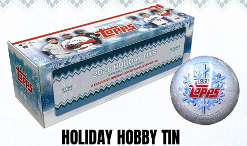 PRE-ORDER: 2026 Topps Holiday Baseball Hobby Tins