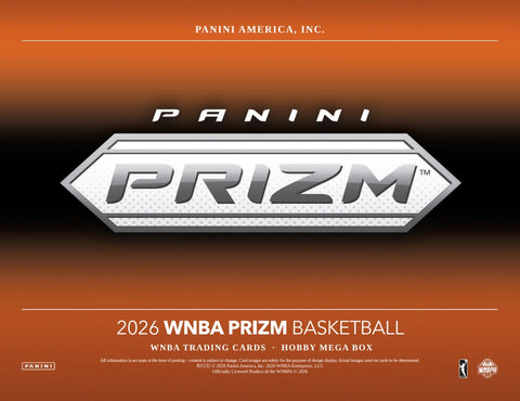 PRE-ORDER: 2026 Panini Prizm WNBA Hobby Mega Box