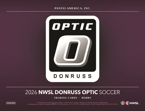 PRE-ORDER: 2026 Panini Donruss Optic NWSL Hobby Box