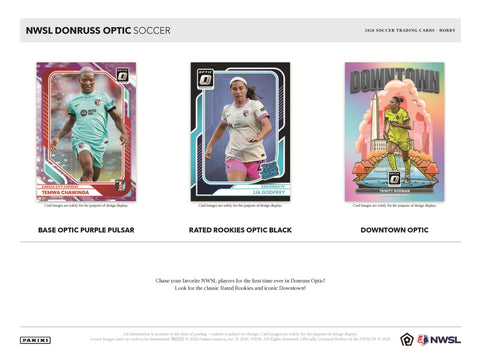 PRE-ORDER: 2026 Panini Donruss Optic NWSL Hobby Box