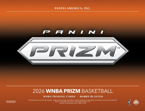 PRE-ORDER: 2026 Panini Prizm WNBA Hobby Blaster Box