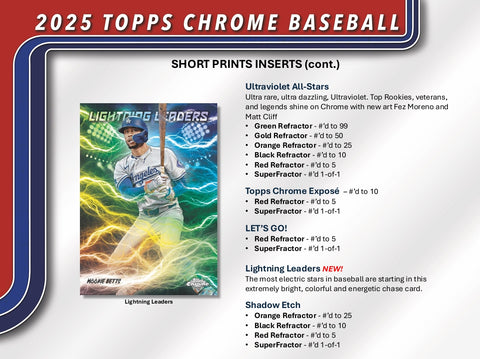 2025 Topps Chrome Hobby Jumbo Box 2025 Topps Chrome Hobby Jumbo Box