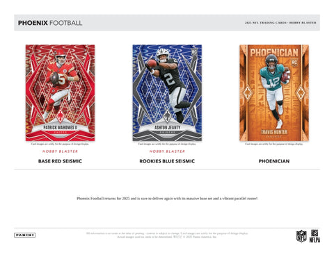 2025 Panini Phoenix Football Hobby Blaster Box