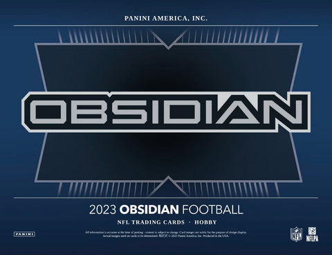 2023 Panini Obsidian Football Hobby Box Opened Live