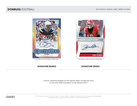 PRE-ORDER: 2026 Panini Donruss Football Hobby Blaster Box